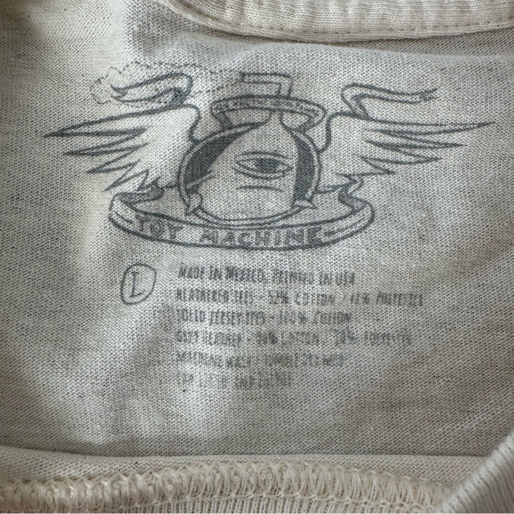 Toy Machine Robot Star Tee Size Large - Picture 3 of 5